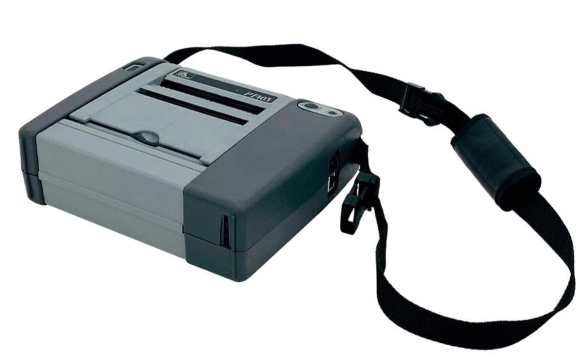 Zebra PT403 203 DPI Mobile Portable Thermal Transfer Barcode Label Printer