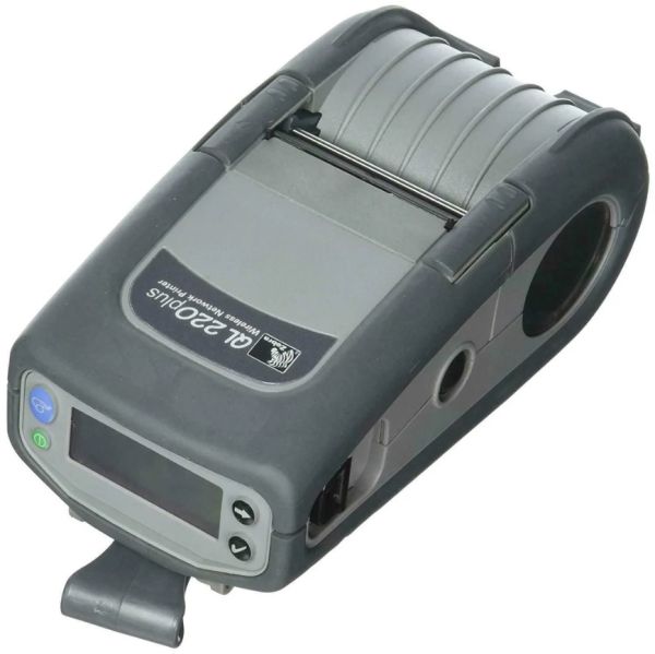 Zebra QL220 Plus 203 DPI Serial LCD Wi-Fi Direct Thermal Portable Printer