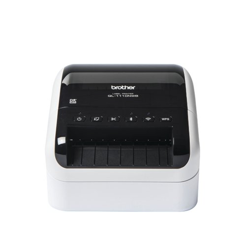 QL-1110NWB Brother 69 ipm USB Bluetooth Ethernet Cutter Label Printer