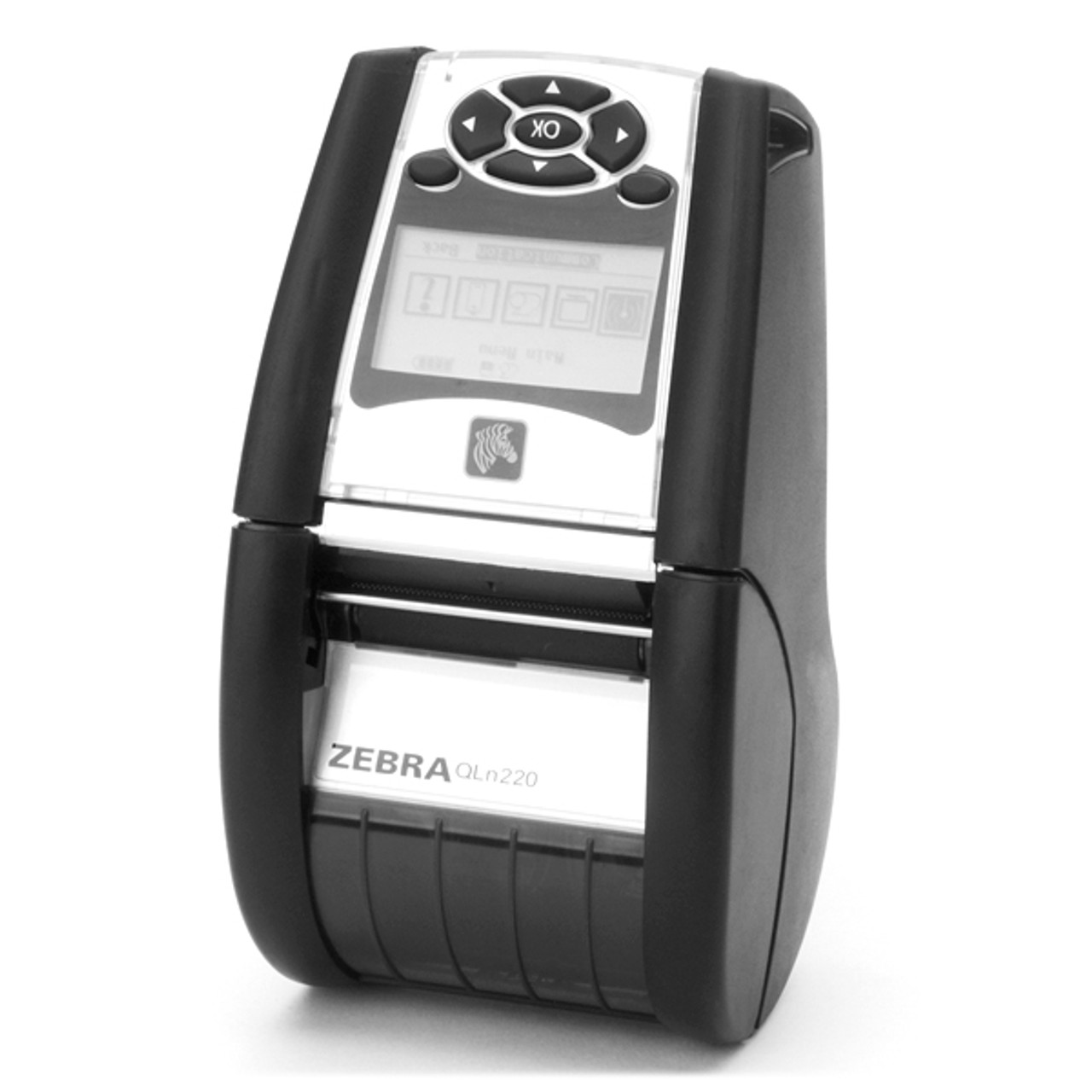 Zebra QLn220 203 DPI USB BT Wi-Fi LCD Tear Bar Portable Mobile Thermal Printer