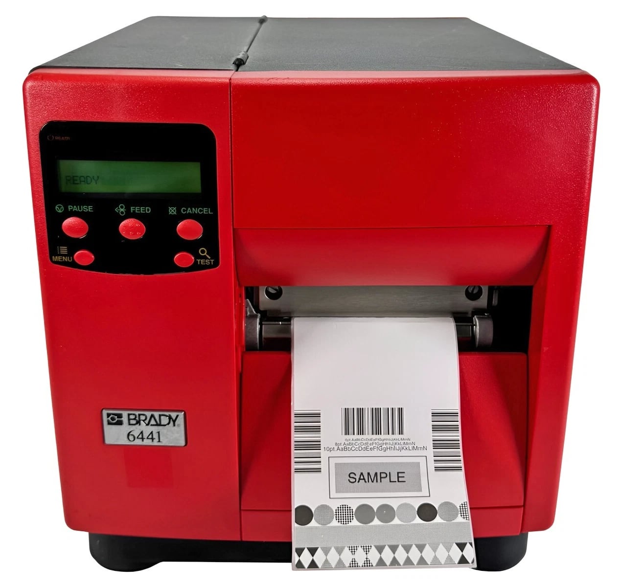 Brady 6441 600 DPI Industrial Desktop Thermal Transfer Barcode Label Printer