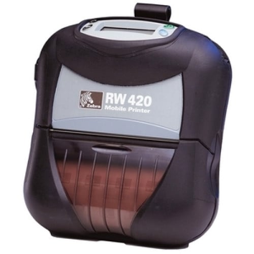 Zebra RW420 BT Serial Direct Thermal Portable Barcode Printer