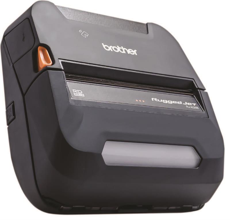 RJ-4230B Brother 203 DPI 5 ips USB Bluetooth Serial Label Printer