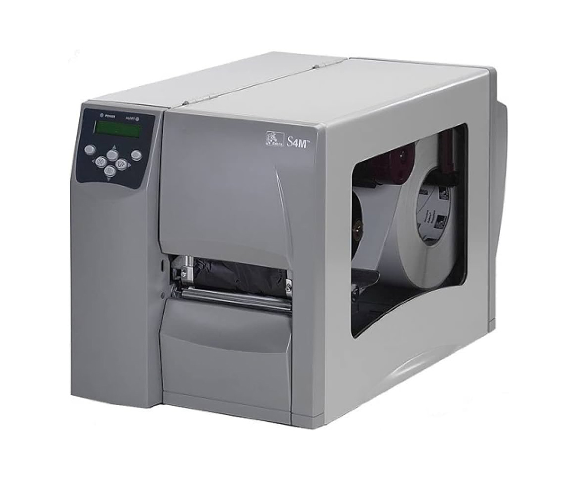 Zebra S4M 203 DPI USB Serial Parallel Industrial Thermal Transfer Printer