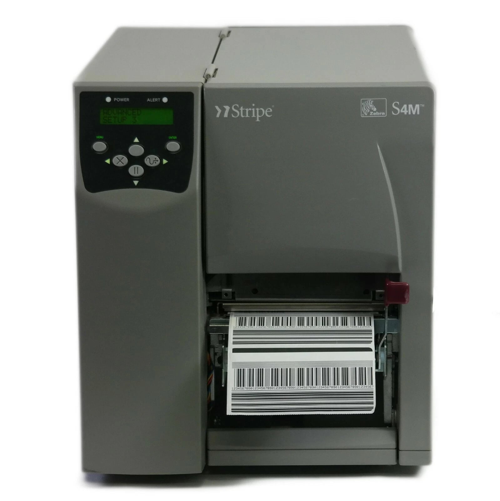 Zebra Stripe S4M 203 DPI Serial USB UPS Direct Thermal Barcode Label Printer