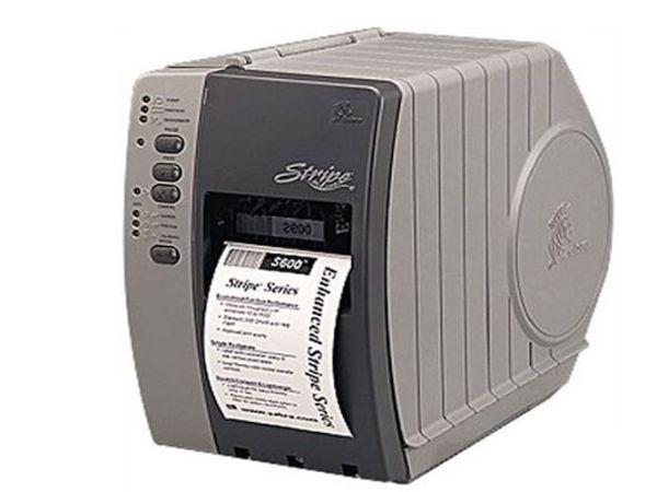 Zebra S600 203 DPI Monochrome Desktop Thermal Barcode Label Printer