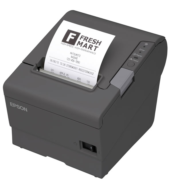 Epson TM-T88V 180 DPI Serial USB POS Compact Thermal Receipt Ticket Printer