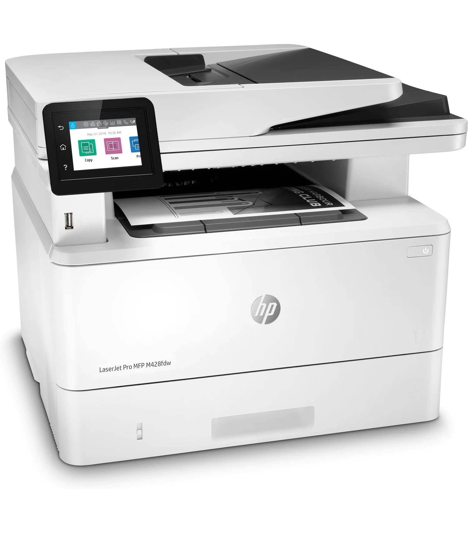HP LaserJet Pro M428fdw USB Net Wireless Monochrome Laser Printer