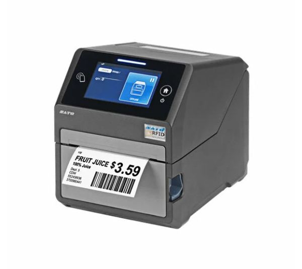 SATO CT4-LX 203 DPI USB Net NFC Desktop Direct Thermal Barcode Label Printer