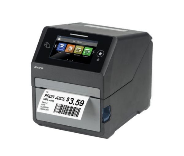 SATO CT4-LX 305 DPI USB Net NFC 4.3" Touch LCD Thermal Transfer Printer