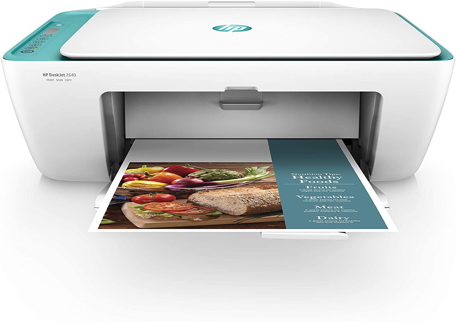 HP DeskJet 2640 Wi-Fi BT All-in-One Wireless Color Inkjet Printer