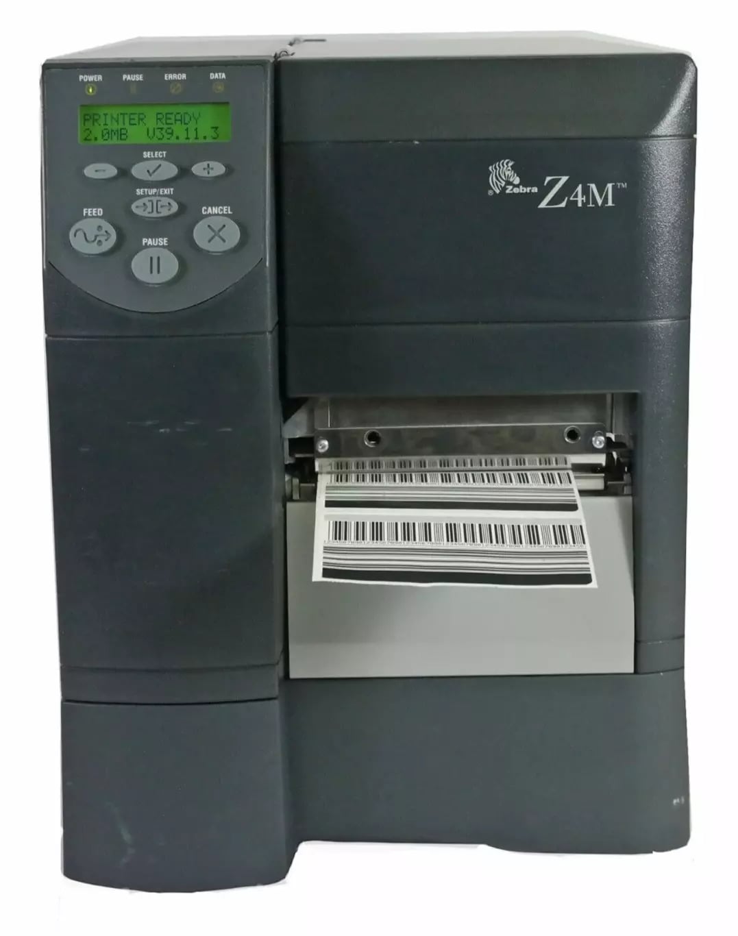 Zebra Z4M 300 DPI Serial Parallel Industrial Thermal Transfer Label Printer