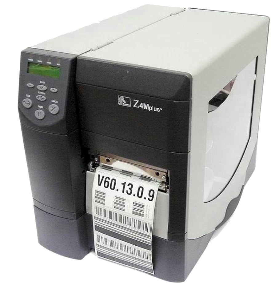 Zebra Z4M Plus Serial Parallel Industrial Barcode Printer