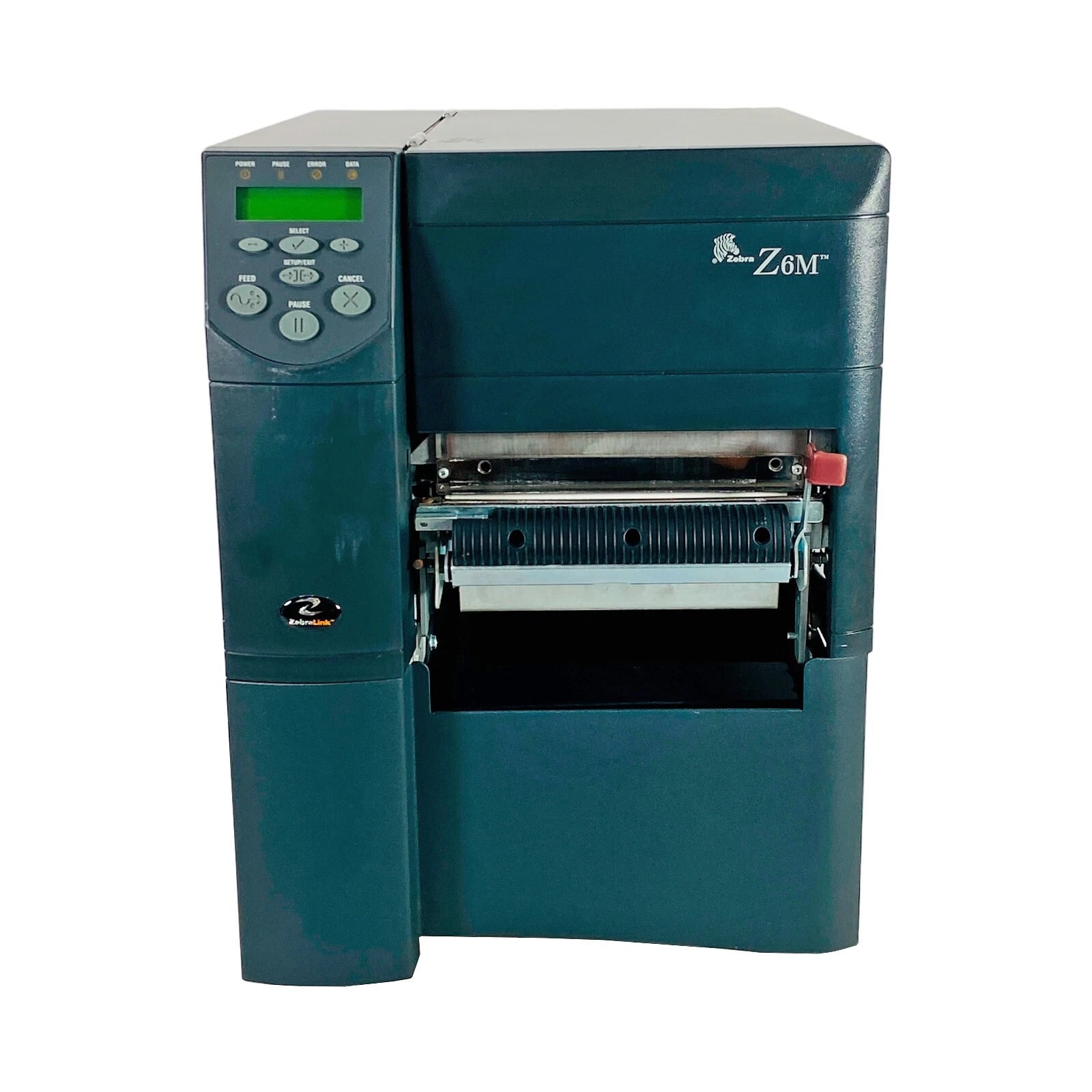 Zebra Z6M 300 DPI Serial Parallel Reel Thermal Transfer Industrial Printer