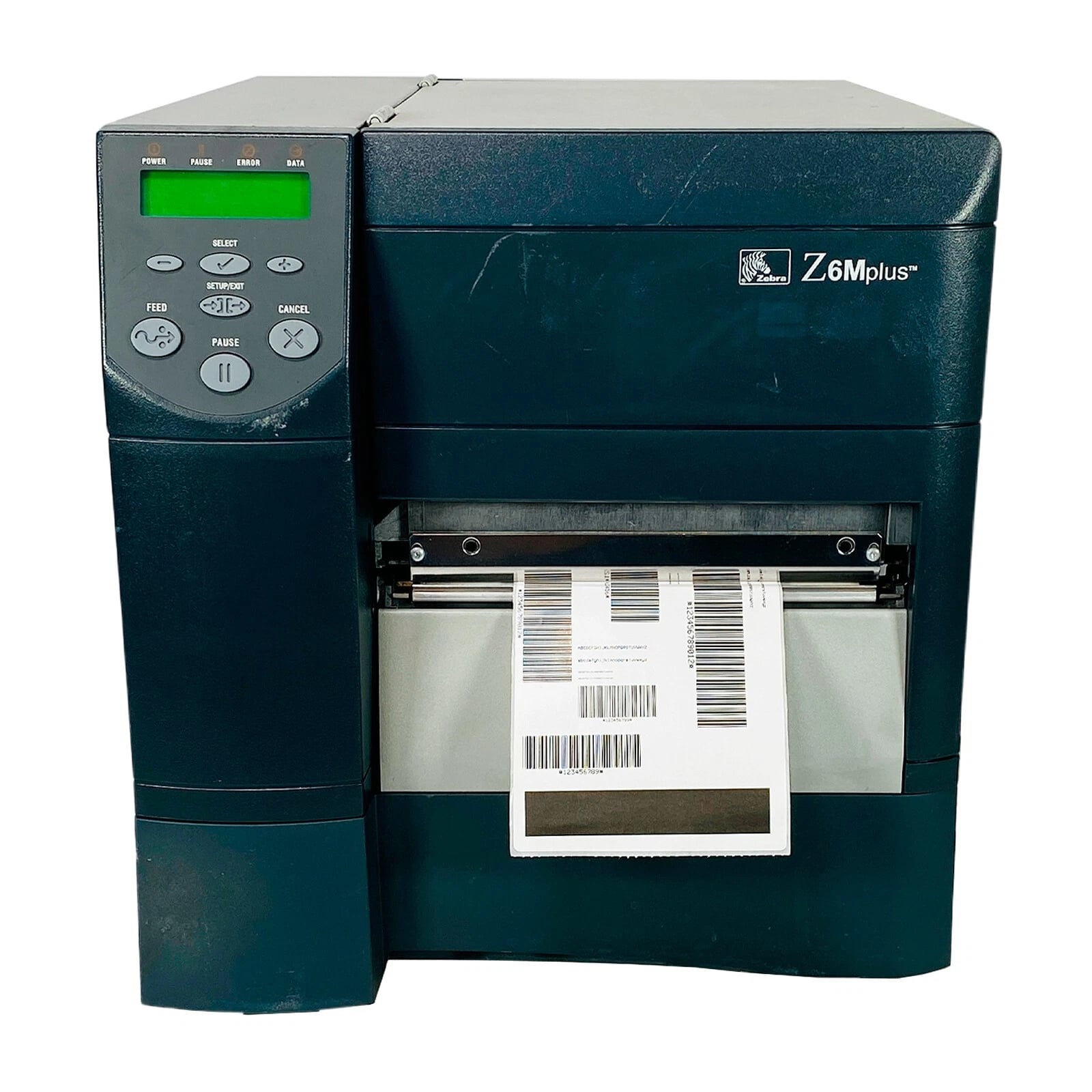 Zebra Z6M Plus 300 DPI Industrial Thermal Transfer Barcode Label Printer