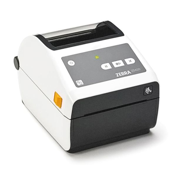 Zebra ZD420 203 DPI Bluetooth USB Net Healthcare Thermal Transfer Printer