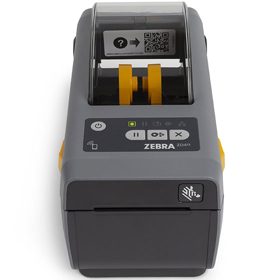 Zebra ZD411 300 DPI USB BT NFC Direct Thermal Desktop Barcode Label Printer