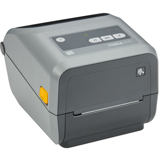 Zebra ZD421t 300 DPI USB BT Tear Bar Thermal Transfer Barcode Printer