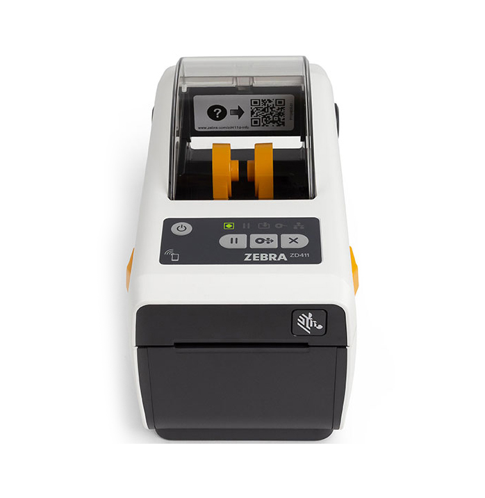 Zebra ZD411 300 DPI BT Wi-Fi USB Healthcare Direct Thermal Barcode Printer