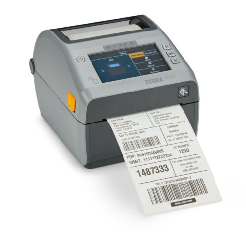 Zebra ZD621 203 DPI USB BT Net Tear Bar Direct Thermal Barcode Printer