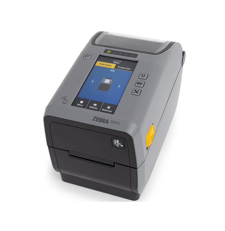 Zebra ZD611R BT Wi-Fi USB Net Touch LCD Thermal Transfer RFID Printer
