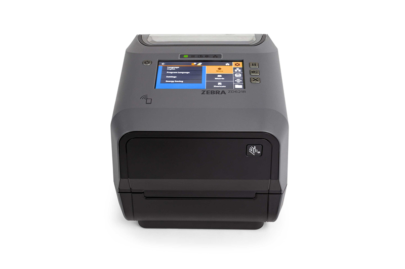 Zebra ZD621R BT Wi-Fi USB Net RS-232 RFID Barcode Printer