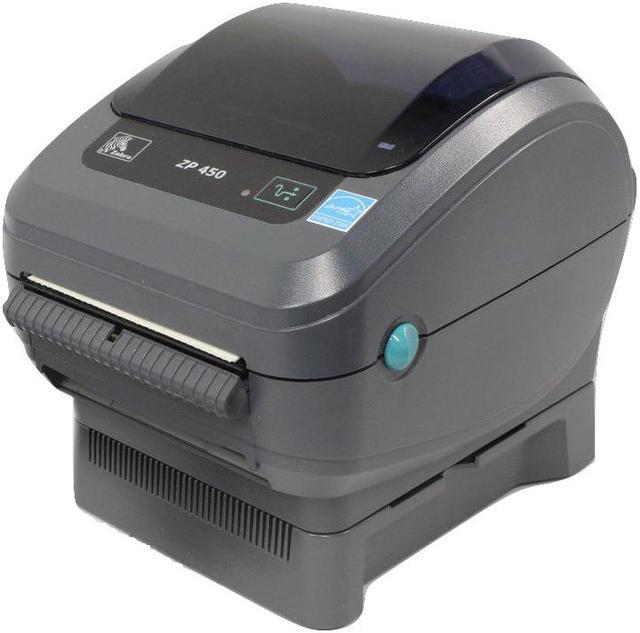 Zebra ZP450 203 DPI USB Ethernet Desktop Direct Thermal Label Printer