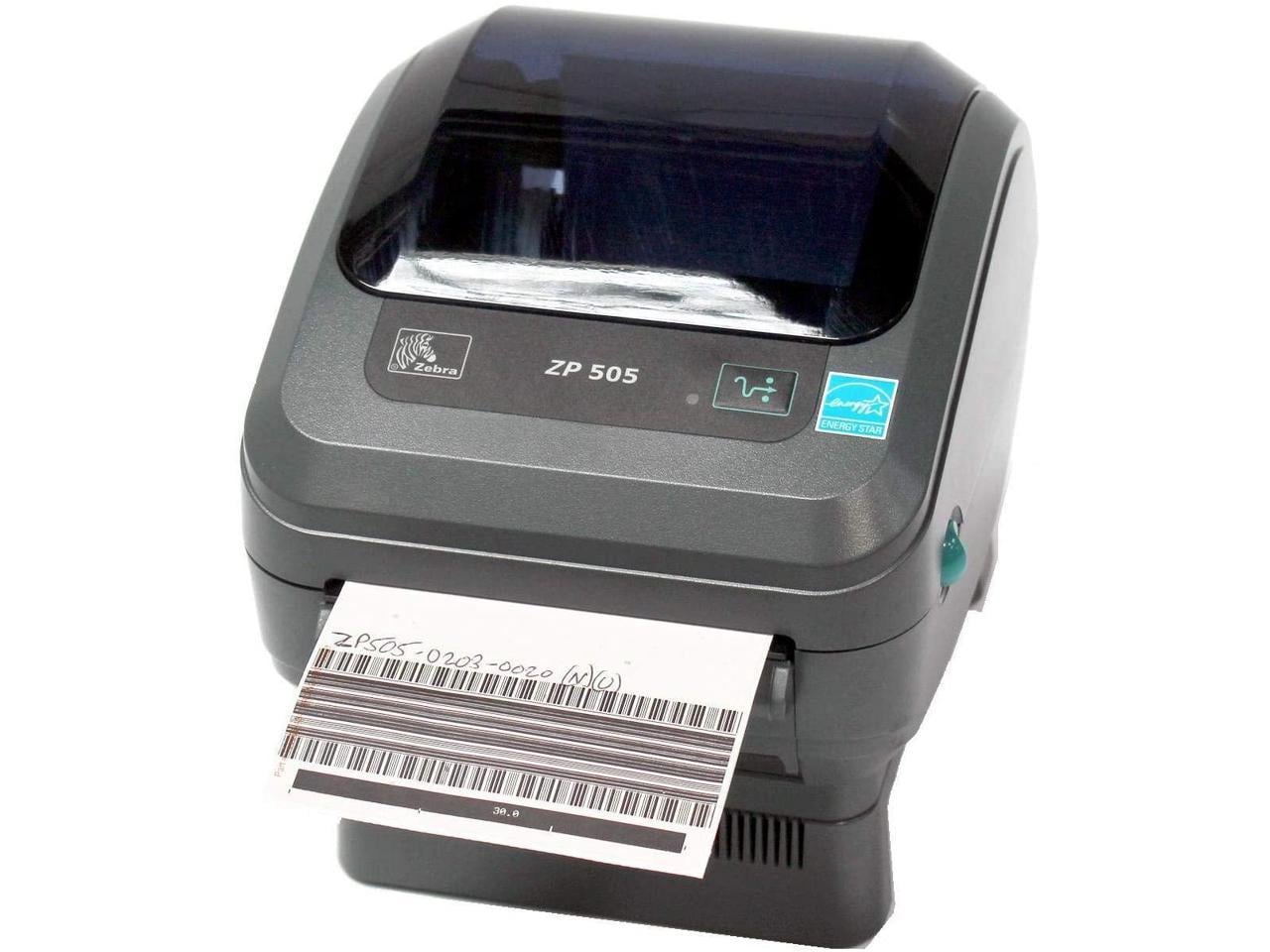Zebra ZP505 203 DPI Serial Parallel USB Desktop Direct Thermal Label Printer