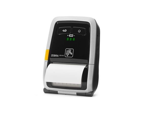 Zebra ZQ110 203 DPI BT USB Serial Portable Mobile Barcode Label Printer