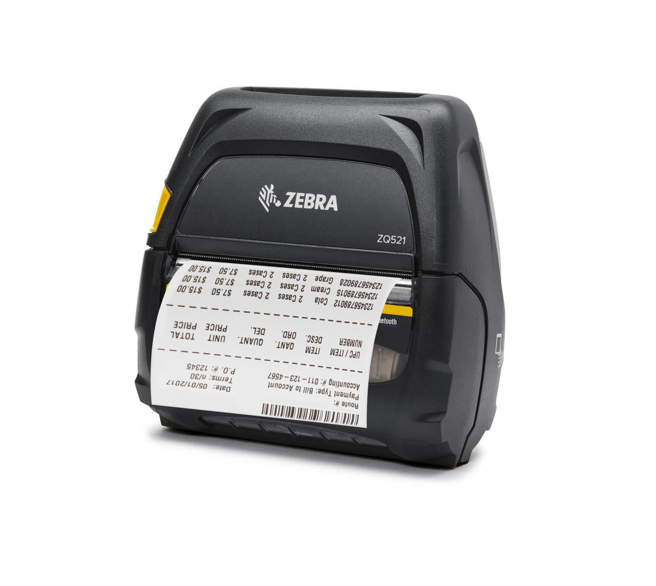 Zebra ZQ521 203 DPI Portable Mobile Direct Thermal Barcode Label Printer