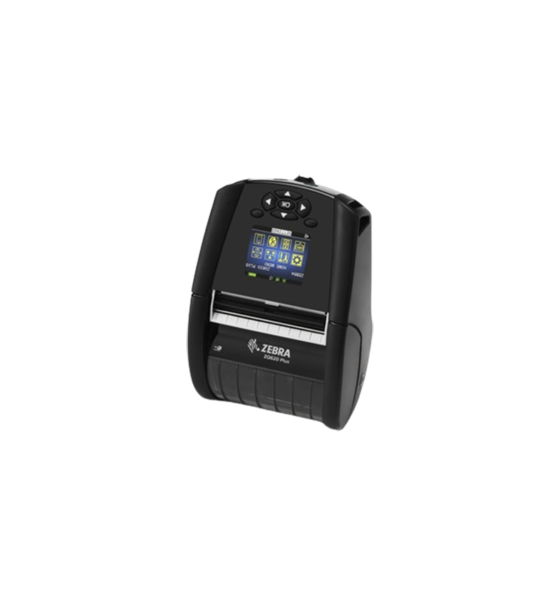 Zebra ZQ620 Plus BT Linered Platen LCD Portable Mobile Receipt Printer