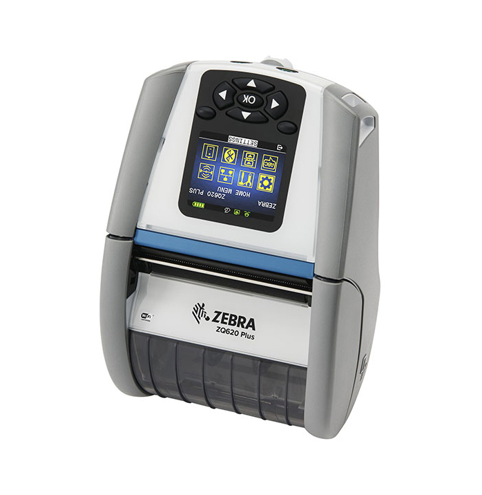 Zebra ZQ620 BT Wi-Fi Healthcare Portable Mobile Direct Thermal Printer