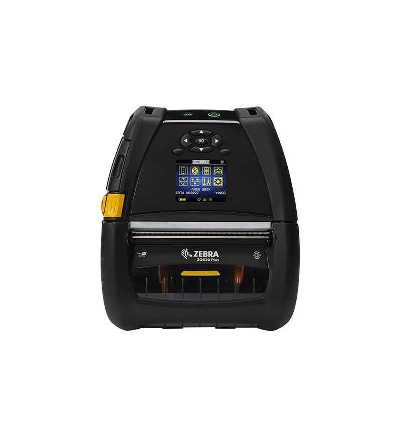 Zebra ZQ630 Plus BT Wi-Fi Linered Platen Mobile Receipt RFID Printer