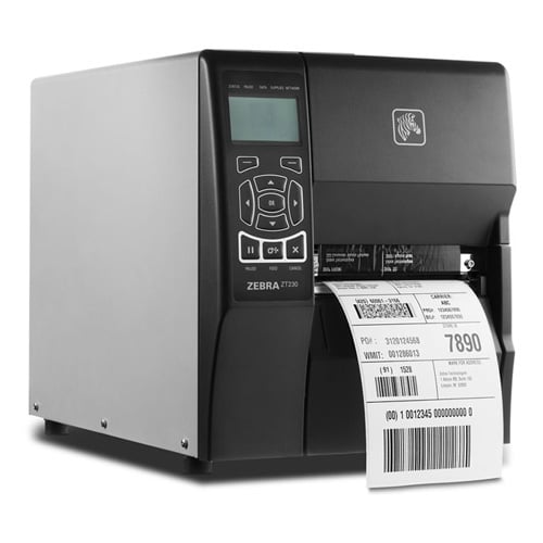 Zebra ZT230 203 DPI USB Serial Industrial Thermal Transfer Barcode Printer