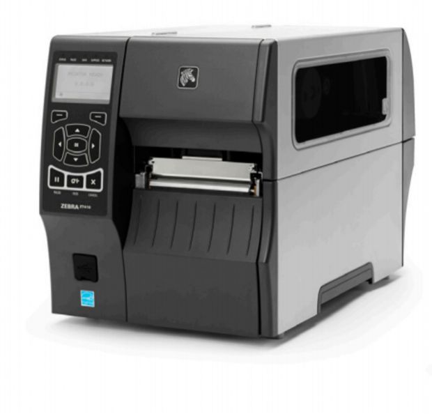 Zebra ZT410 300 DPI USB BT Net Serial Tear Bar LCD Industrial Printer