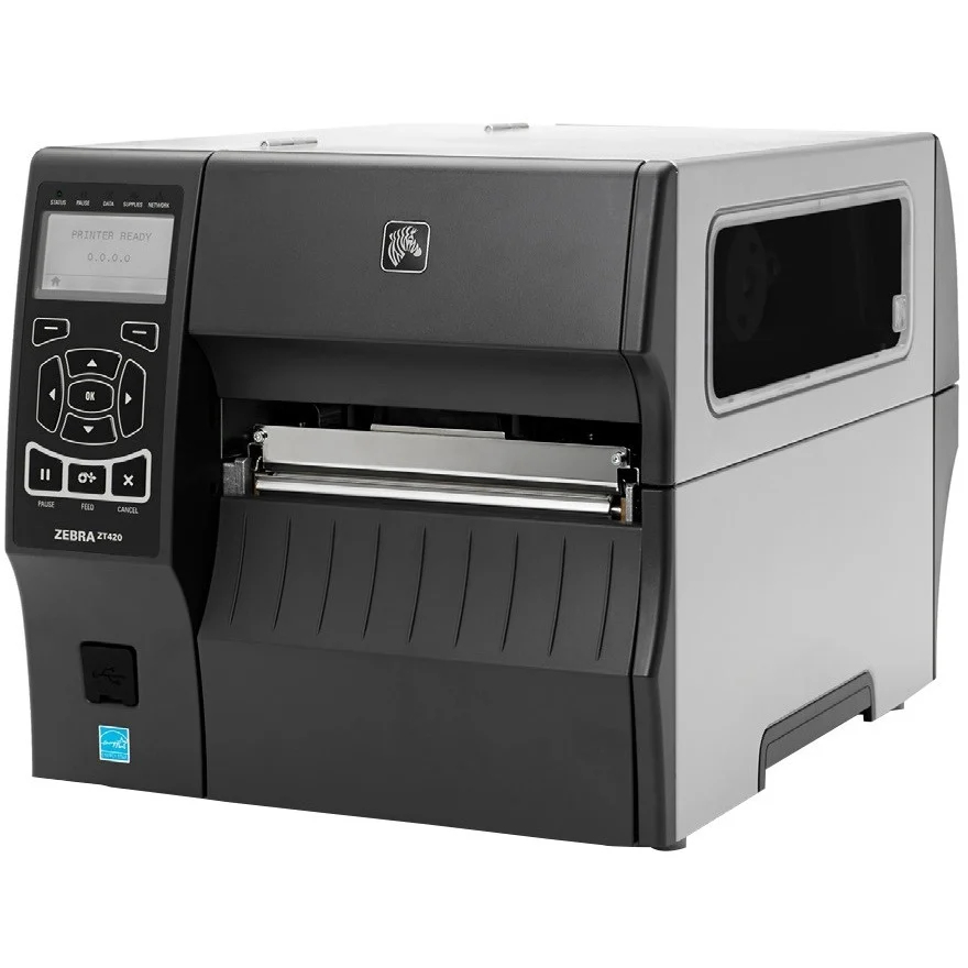 Zebra ZT420 BT Net Serial Wi-Fi Thermal Transfer Printer